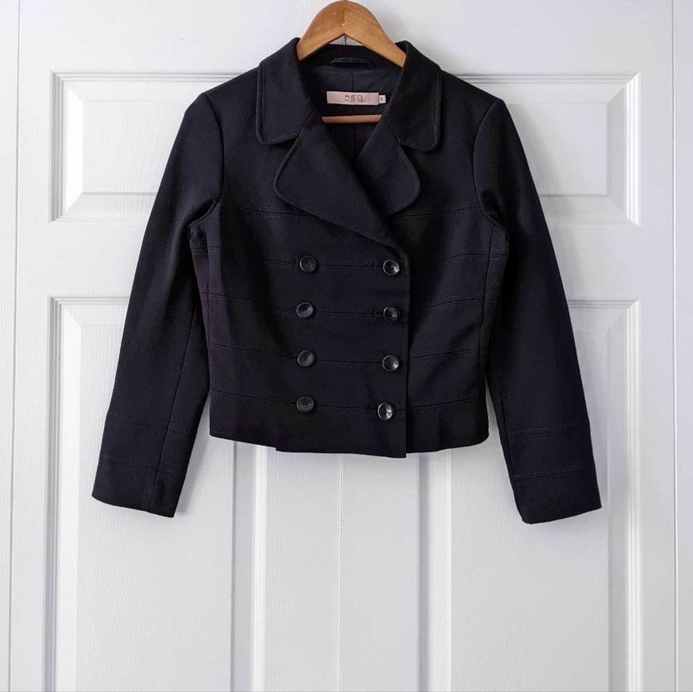 Red Valentino Black Blazer Size 42